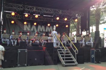 Disneyland Band Opens NAMM 2015