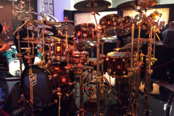 Neil Peart's Kit at DW