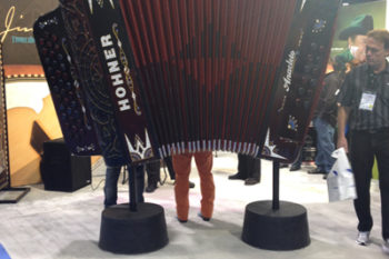 Wanna play the world's biggest accordion?