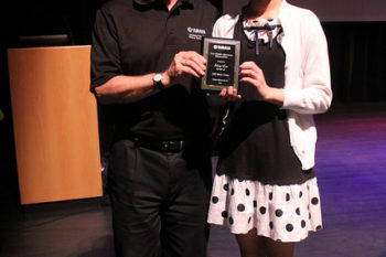 Tom Lee Music Academy Alumni Received Yamaha Tom Duffin Memorial Scholarship Award