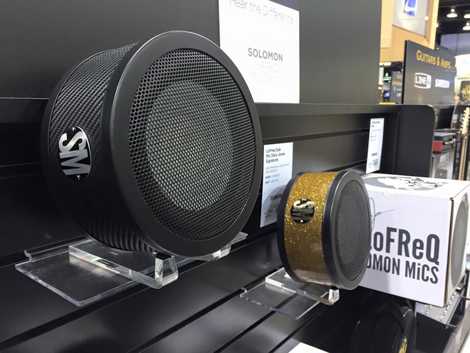 New Solomon LoFReq kick drum microphone | Tom Lee Music Blog | Tom