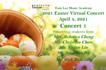Tom Lee Music Academy Easter Virtual Concert 2021