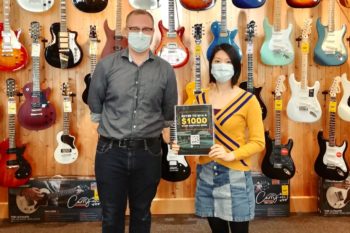 $1000 Shopping Spree Winner: Sandy Tang