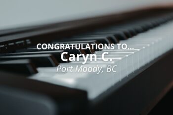 Yamaha P125B Digital Piano Winner (November 2021)