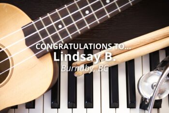 December $1000 Shopping Spree Winner: Lindsay B.