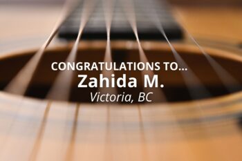 Fender CD-60 Acoustic Guitar Winner (July 2022)