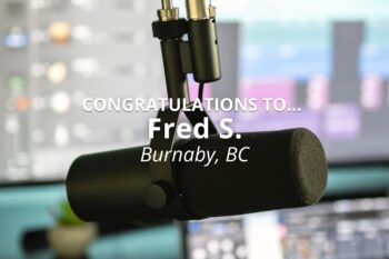 Shure SM7B Studio Dynamic Microphone Winner (February 2023)