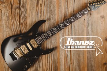 IBANEZ PIA3761XB Steve Vai Signature Model Onyx Black