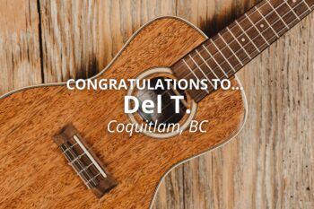 Kala Solid Mahogany Concert Ukulele Winner (June 2023)