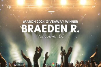 March 2024 $500 Shopping Spree Winner: Braeden R.